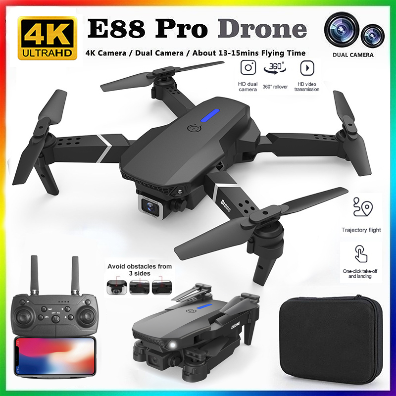 2026 NEW E88 Professional HD 4 - Drone Camera Wide Angle recension och pris