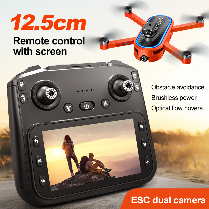 2025 S186 Drone Professional 4 - Drone Camera With Gimbal recension och pris