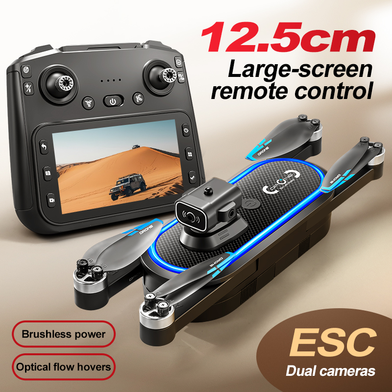 2025 S186 Drone Professional 4 - Drone Camera With Gimbal recension och pris