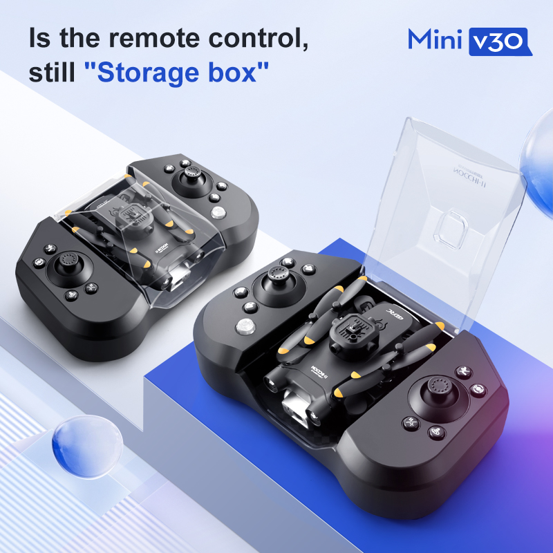 Mini V30 WiFi FPV Drone With 4 - Drone Camera Night Vision recension och pris