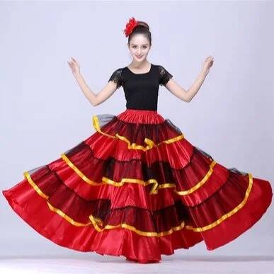 Skirt Gypsy Woman Spanish Flam - Drone Camera Stabilized recension och pris