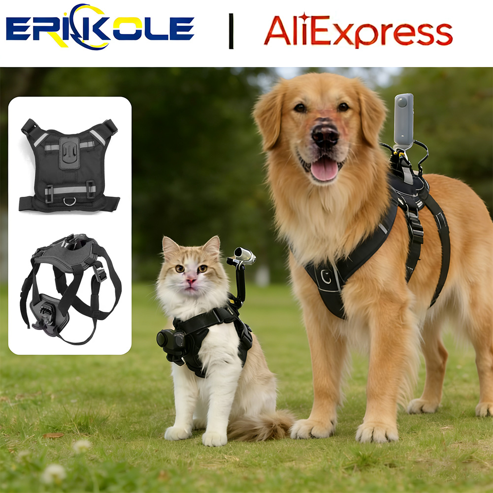 Pet Camera Harness Mount for G - Drone Camera Action recension och pris