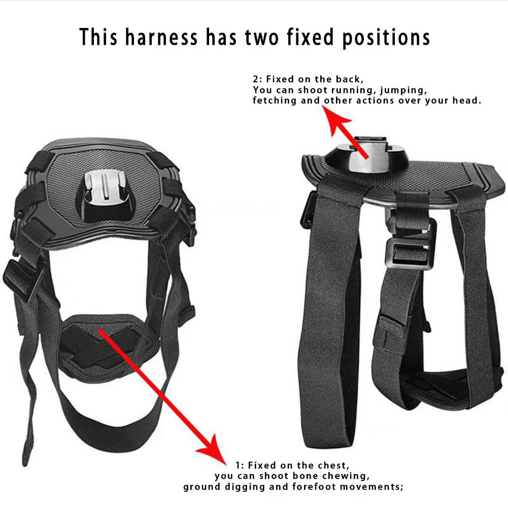 Pet Camera Harness Mount for G - Drone Camera Action recension och pris