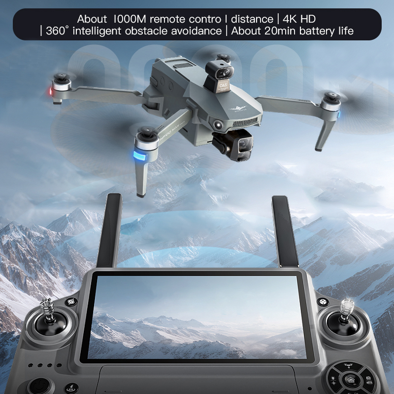 KF100 MAX GPS Drone 4K Camera  - Drone Camera With Gimbal recension och pris