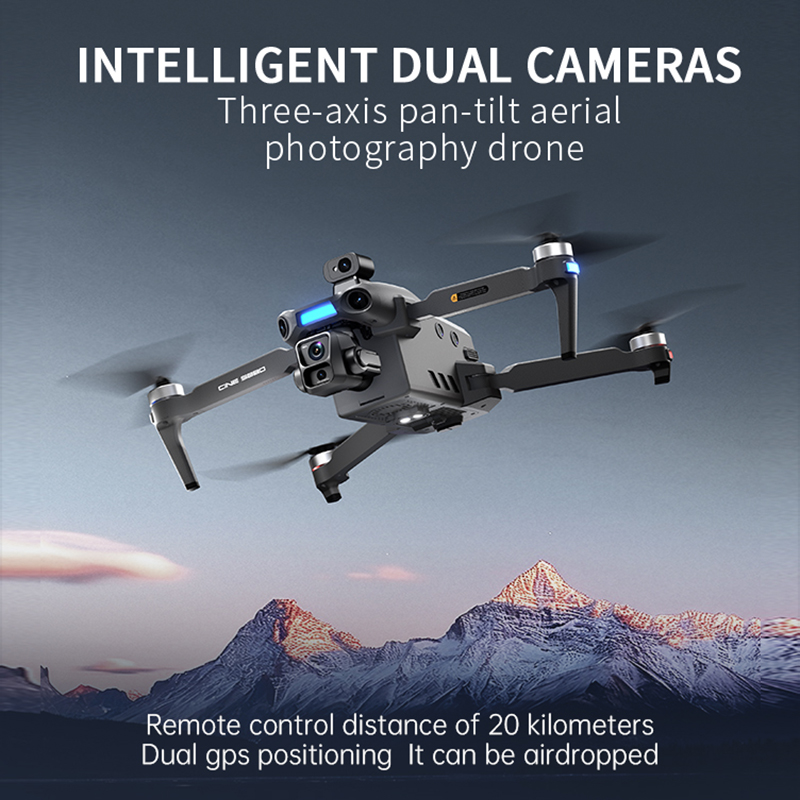 2026 New 8K Dual Camera Drone  - Drone Camera Lens recension och pris