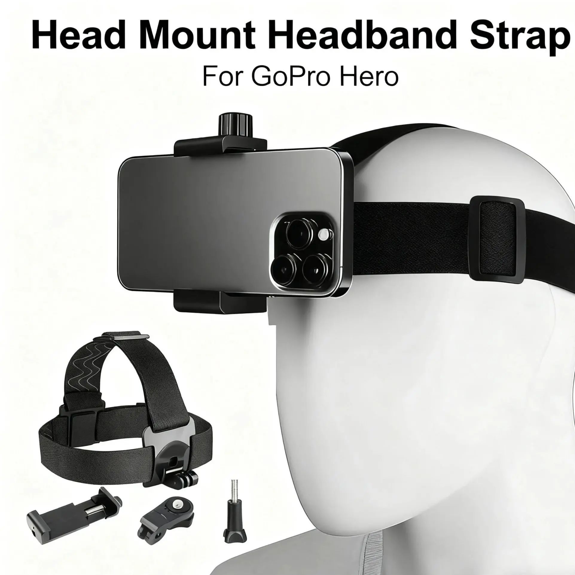 Head Mount Headband Strap Mobi - Drone Camera Action recension och pris
