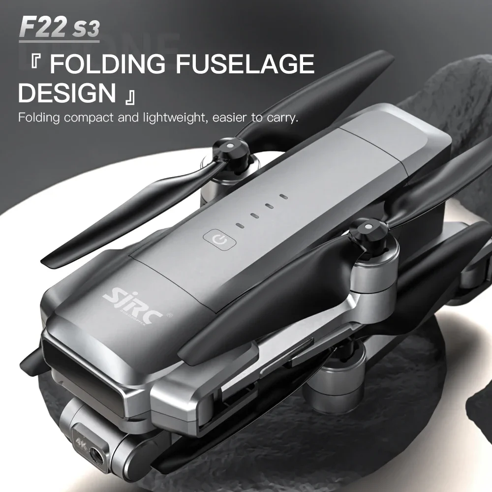 SJRC F22 S3 pro Foldable RC Qu - Drone Camera Action recension och pris