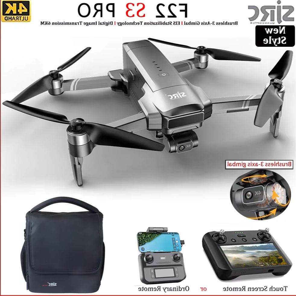 SJRC F22 S3 pro Foldable RC Qu - Drone Camera Action recension och pris