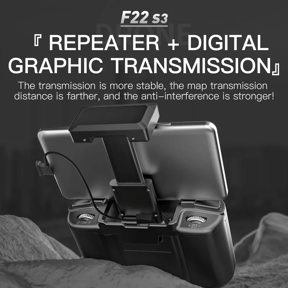 SJRC F22 S3 pro Foldable RC Qu - Drone Camera Action recension och pris
