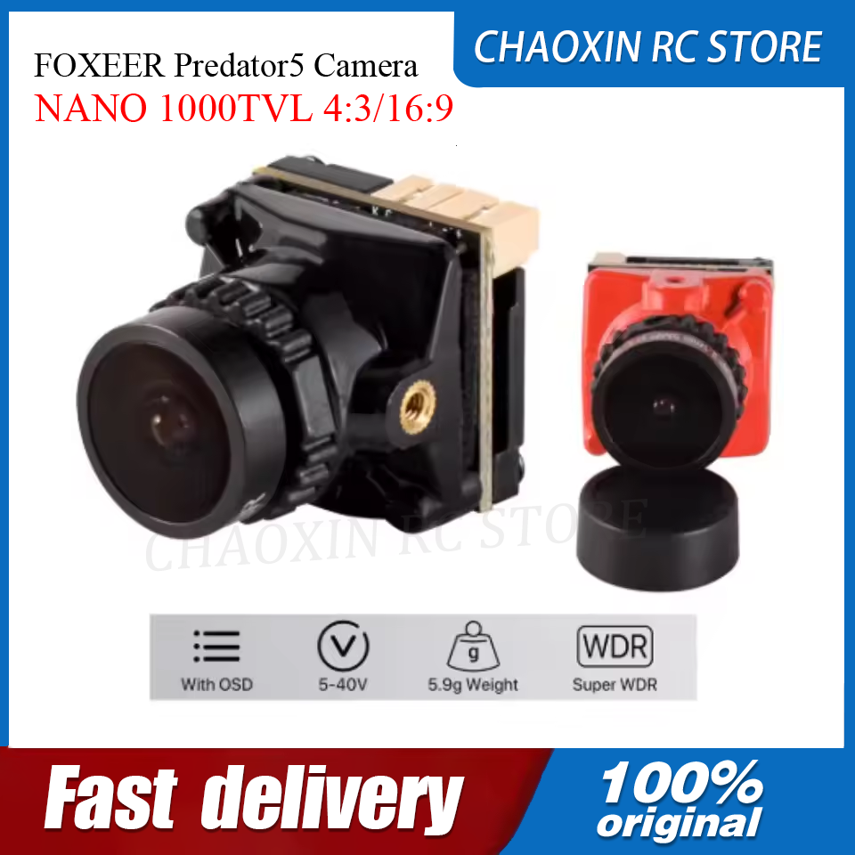 FOXEER Predator5 Camera NANO 1 - Drone Camera Lens recension och pris