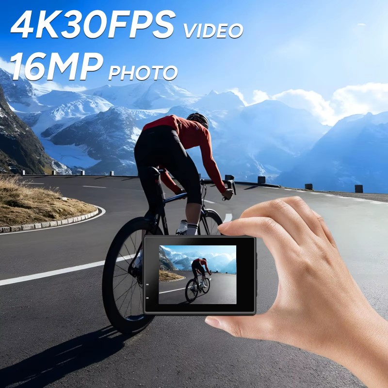 Dual Screen-SJ4000 SJCAM Helme - Drone Camera Action recension och pris