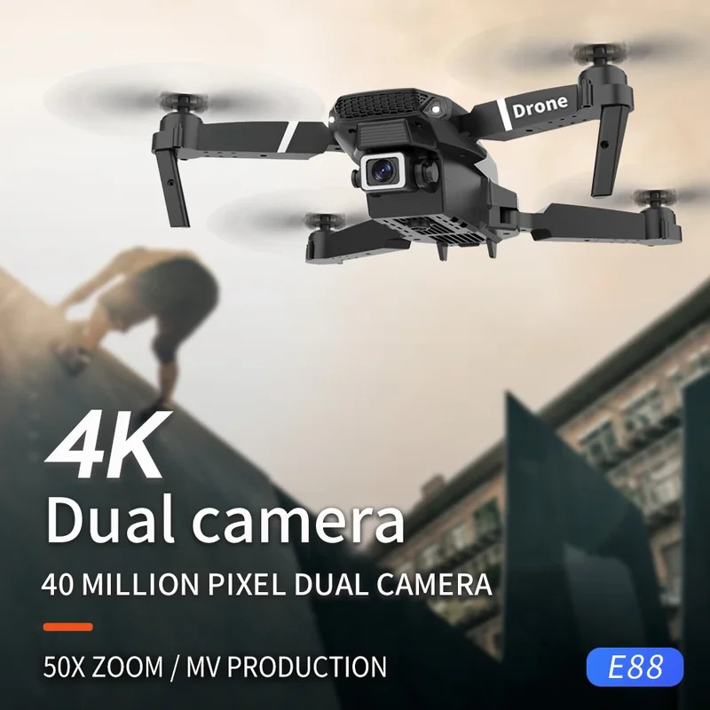 E88 ProIntelligent Folding Dro - Drone Camera Hd recension och pris