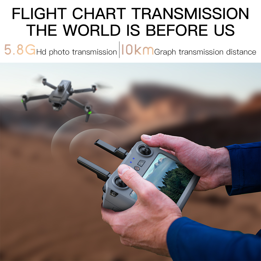 Teeggi SG909 MAX GPS Drone Wit - Drone Camera Night Vision recension och pris