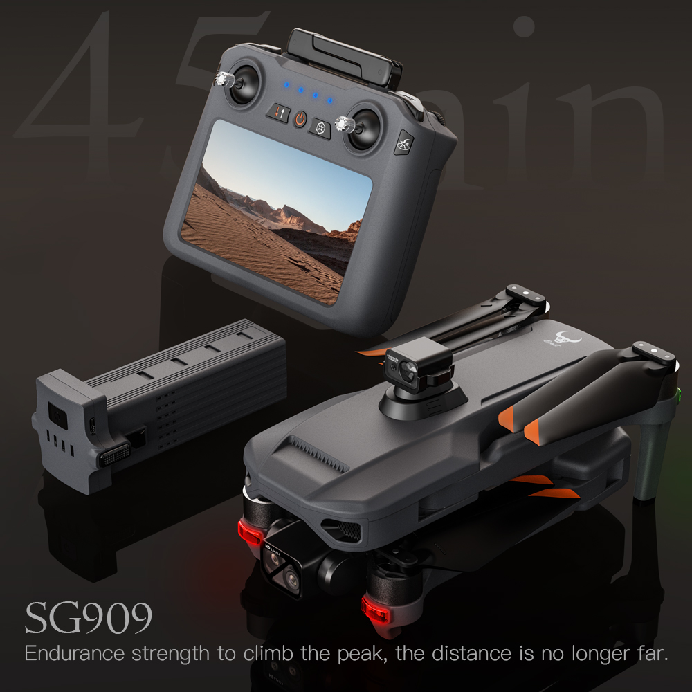 Teeggi SG909 MAX GPS Drone Wit - Drone Camera Night Vision recension och pris