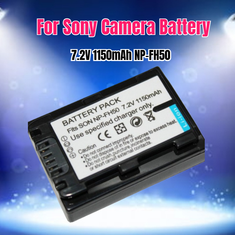 7.2V 1150mAh NP-FH50 Camera Ba - Drone Camera Action recension och pris