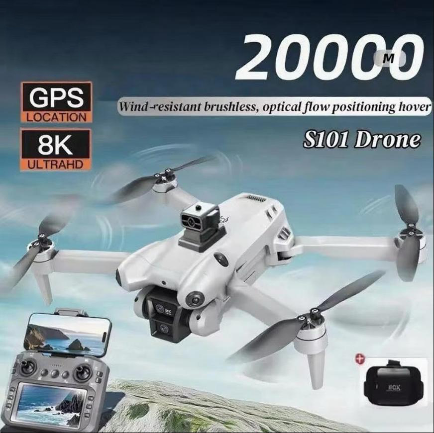 S101 Drone 8K HD Professinal D - Drone Camera Wide Angle recension och pris