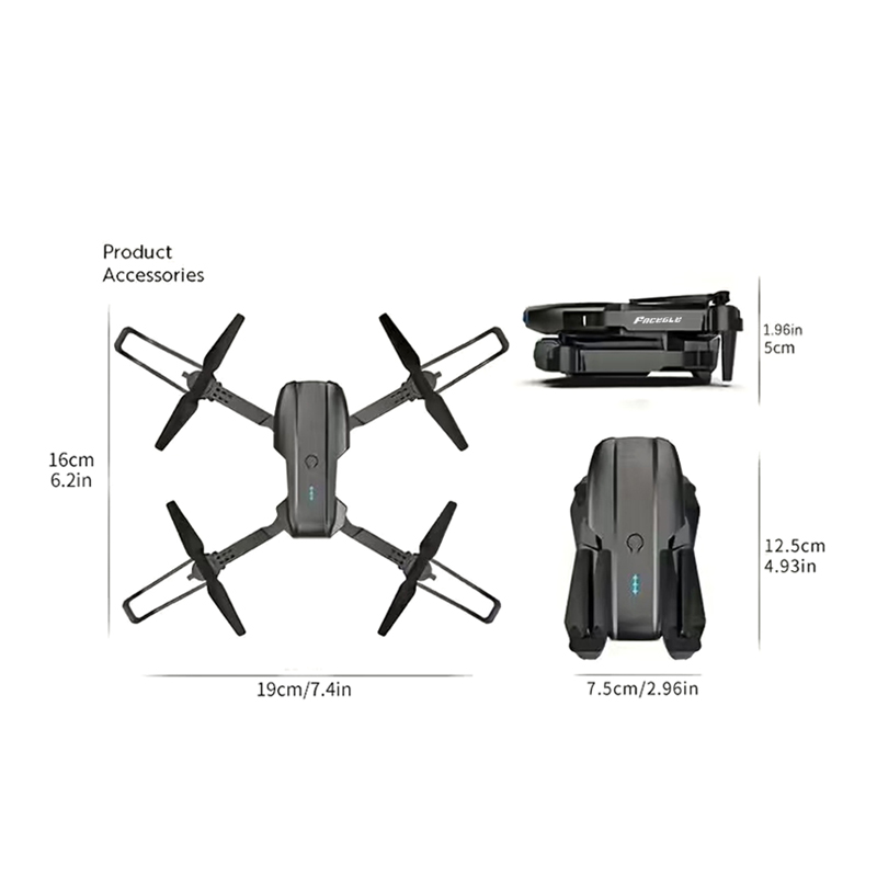 FACEGLE UAV E99 Nova RC Drone  - Drone Camera Mount recension och pris