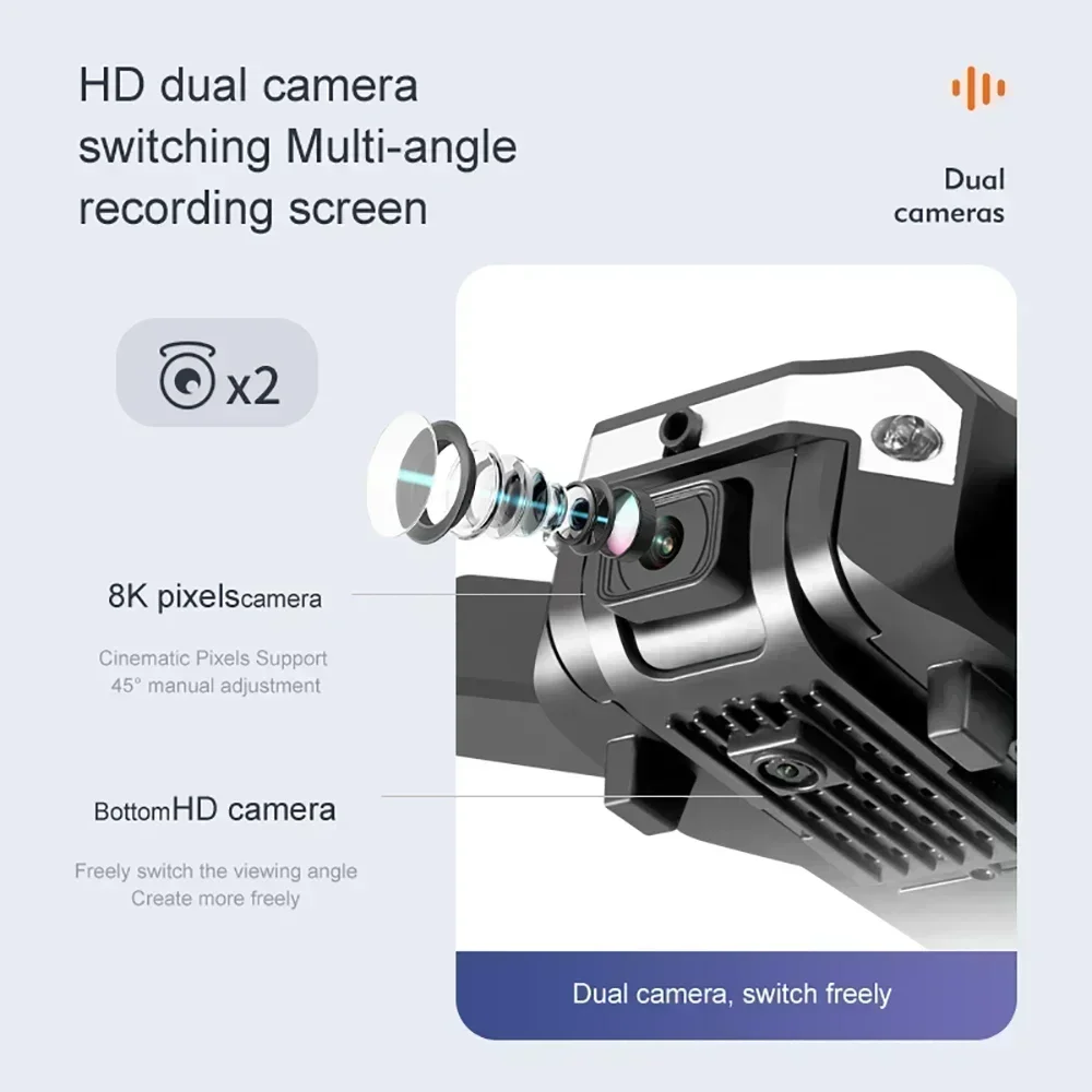 G6 pro Drone with 8K Dual Came - Drone Camera Professional recension och pris