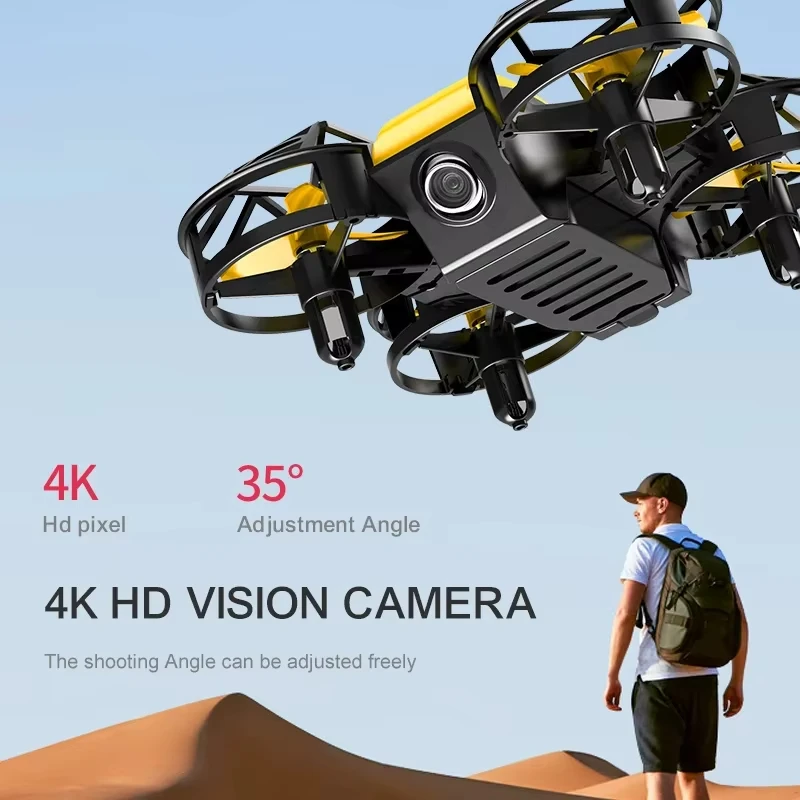 D12 Mini Drone 4k Profession H - Drone Camera Wide Angle recension och pris