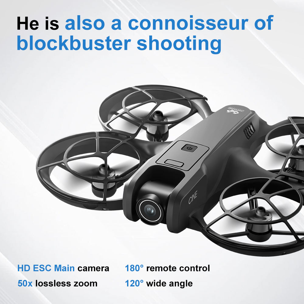 V666 Foldable Mini Drone 4K Du - Drone Camera 4K recension och pris