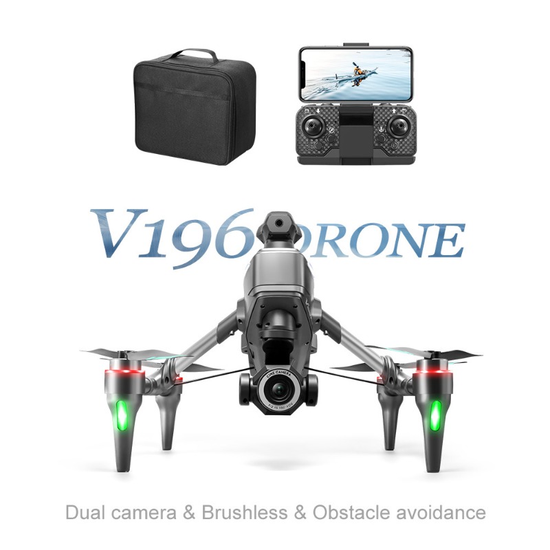 2025 V196 Automatic Obstacle A - Drone Camera With Gimbal recension och pris