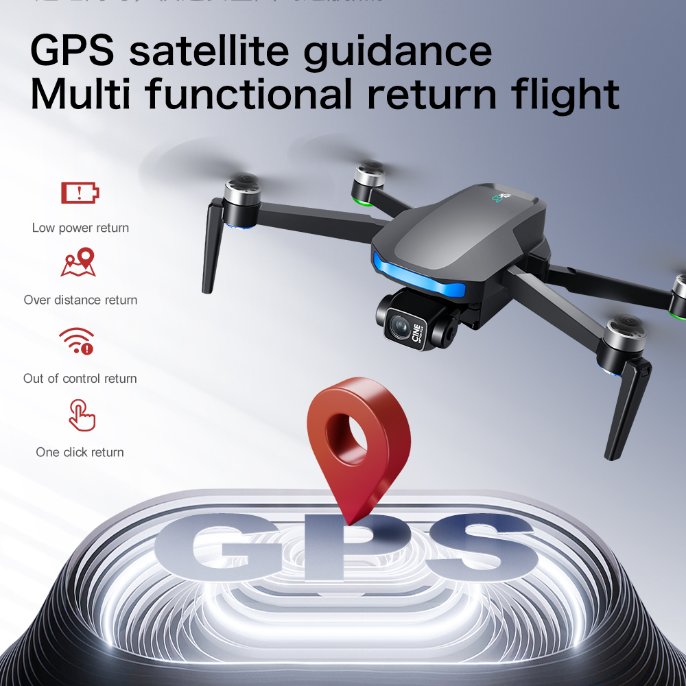 New S-X1 MAX Drone GPS 8K Prof - Drone Camera With Gimbal recension och pris