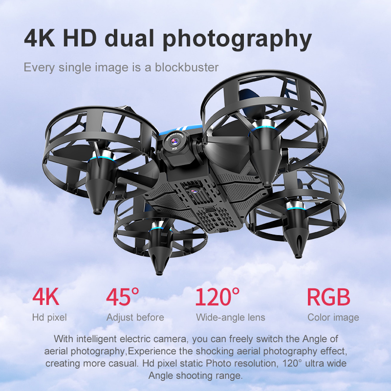 NEW Mini Drone 812PRO professi - Drone Camera With Gimbal recension och pris