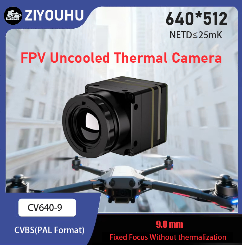 ZIYOUHU New Arrival 640x512 FP - Drone Camera Thermal recension och pris