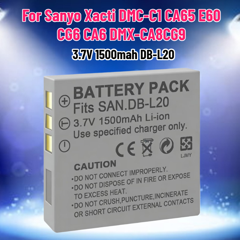 3.7V 1500mah DB-L20 Battery fo - Drone Camera Action recension och pris