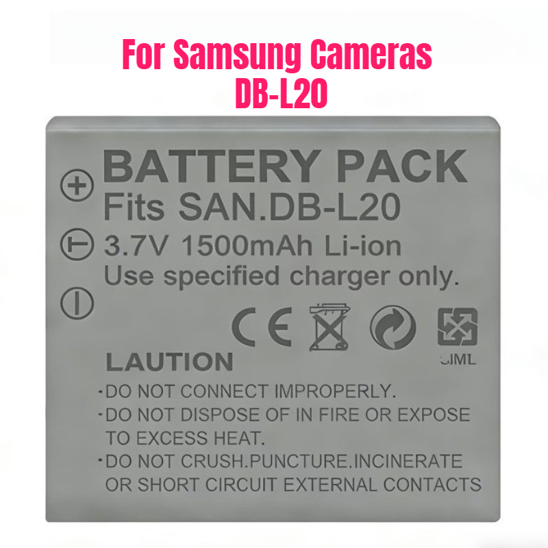 3.7V 1500mah DB-L20 Battery fo - Drone Camera Action recension och pris
